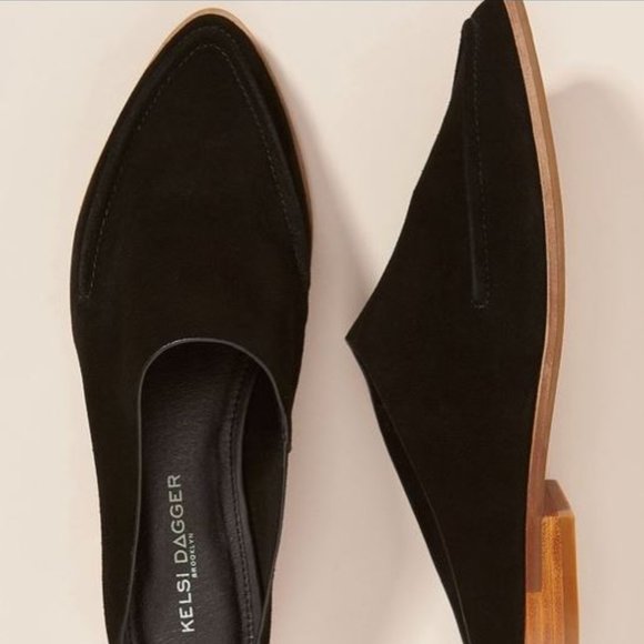 Kelsi Dagger Shoes - NWT KELSI DAGGER BROOKLYN STILLWELL MULES SUEDE 8